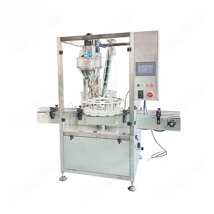 HYAS-P100R 自动奶粉瓶装机