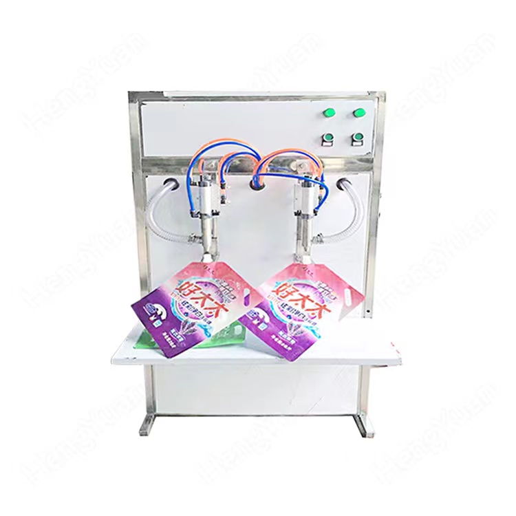 HYSP2-HF 半自动袋装洗衣液灌装机