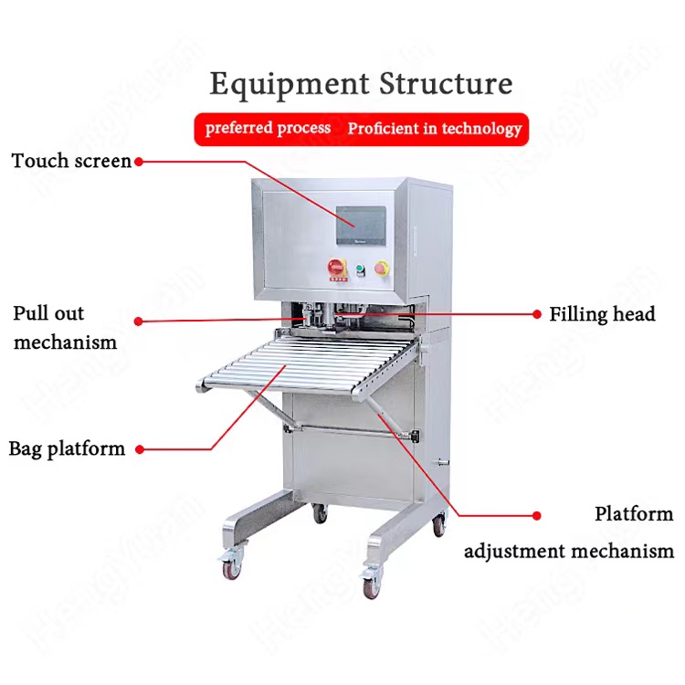 HYBIB-10F 半自动饮用水盒中袋灌装机