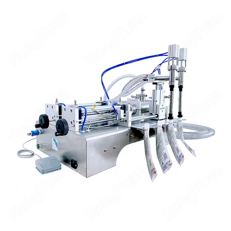 HYSP2-HS 台式双头吸嘴袋活塞灌装机