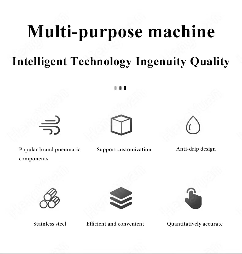HYSP2-HS 半自动双头洗衣液吸嘴袋活塞灌装机