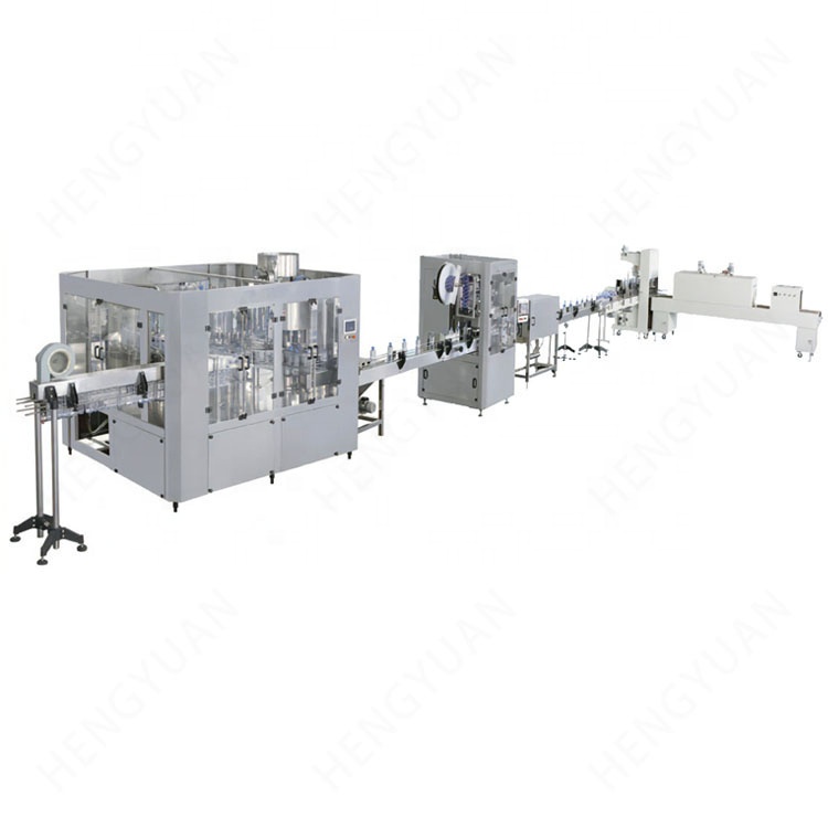 HYSW-150W 自动袖口式PET饮用水瓶膜包机